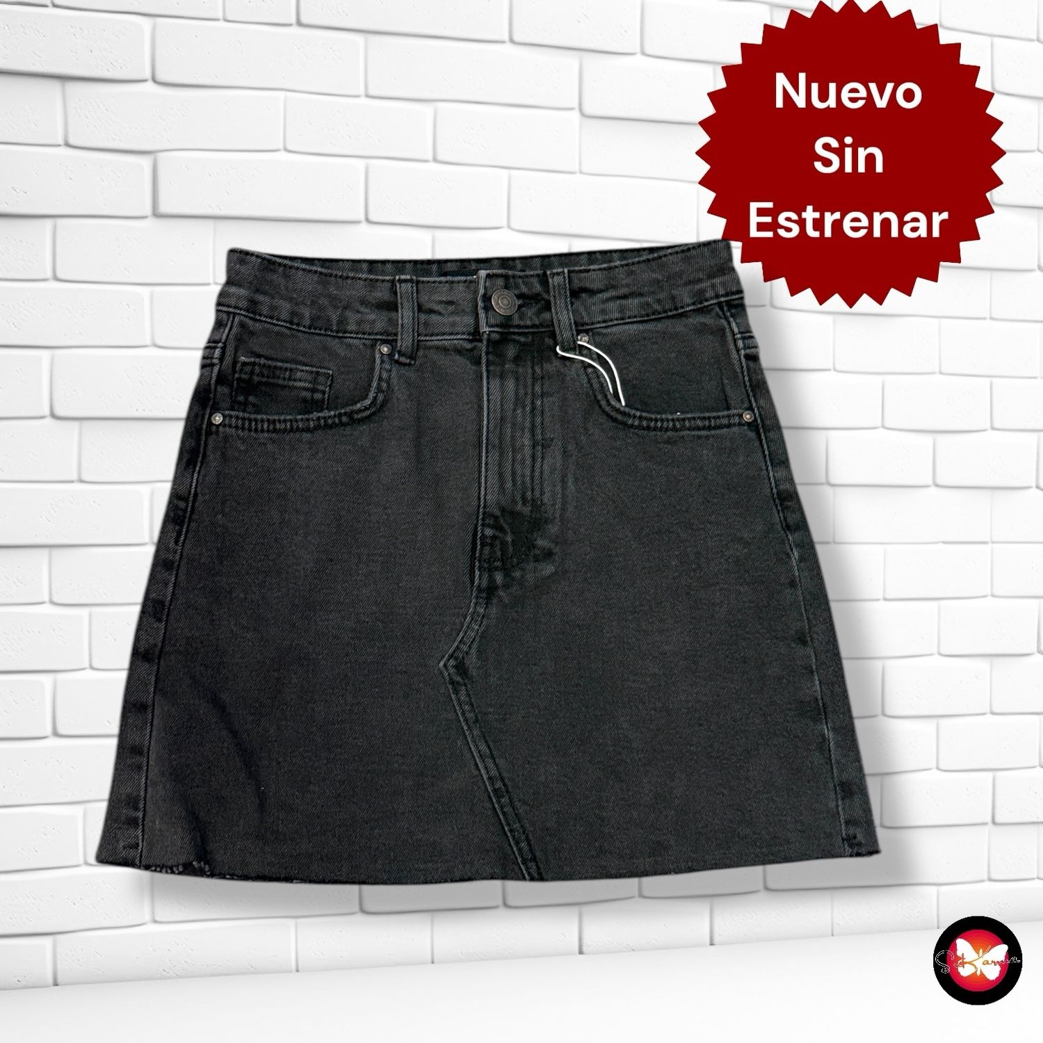 Falda vaquera SINSAY Talla 32
