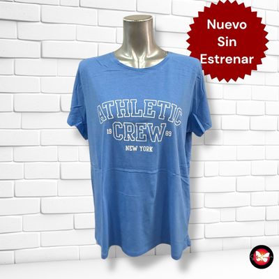 Camiseta de manga corta &quot;ATHLETIC CREW&quot; SINSAY Talla XL