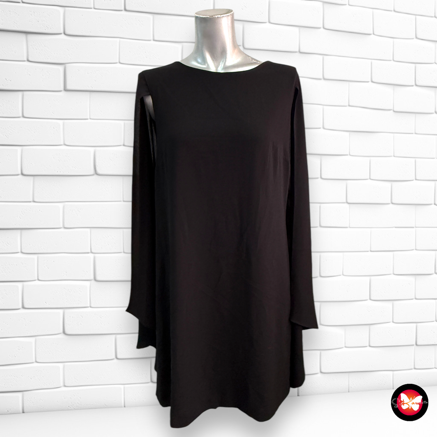Vestido de noche con capita CORTEFIEL Talla S