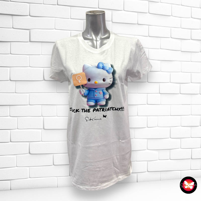 Camiseta feminista "HELLO·K"
