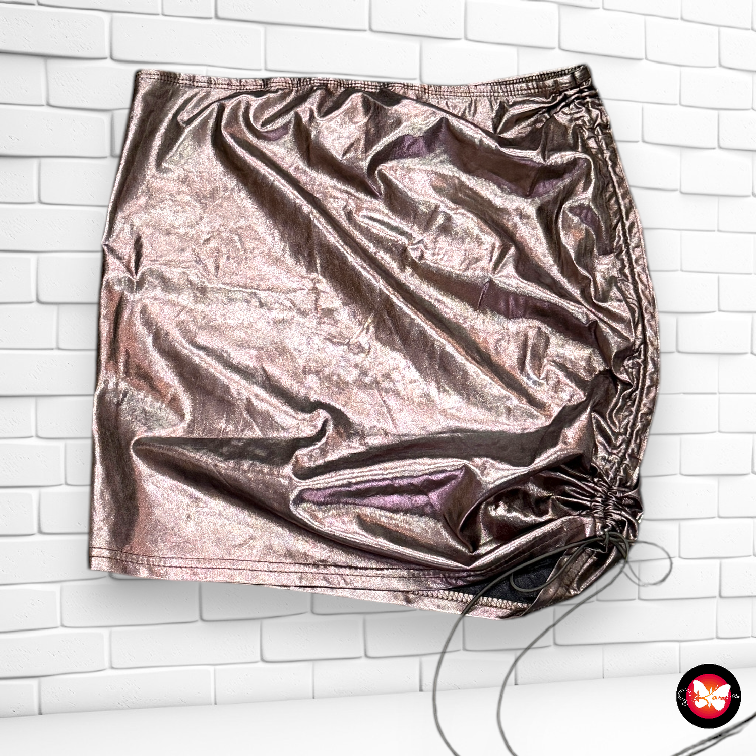 Falda metalizada Talla M