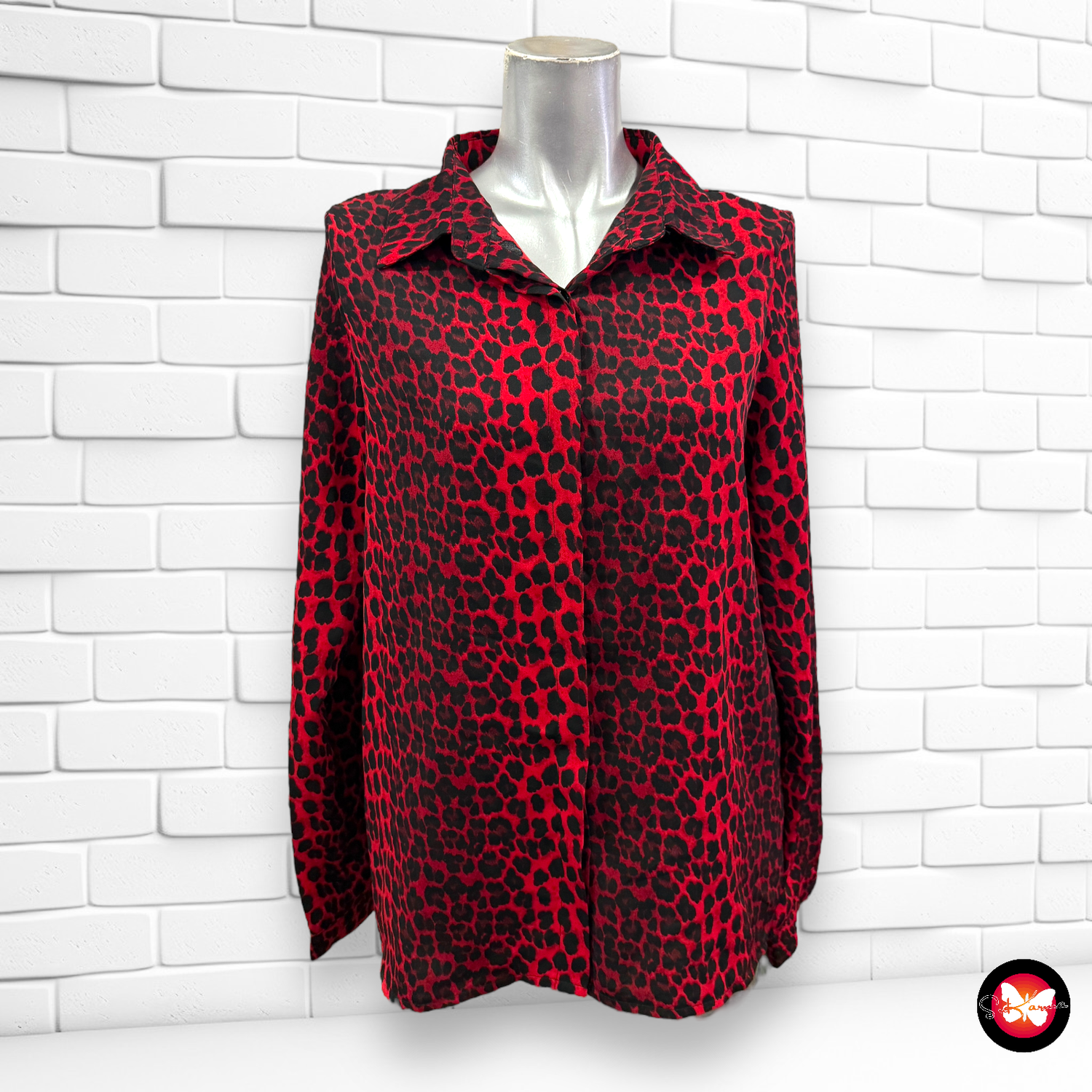 Camisa de animal print LOAVIES Talla M