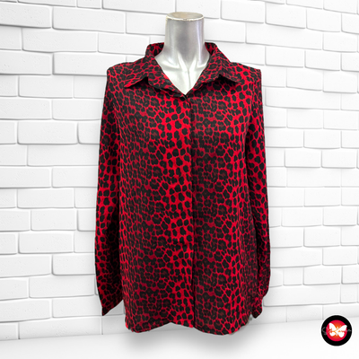 Camisa de animal print LOAVIES Talla M