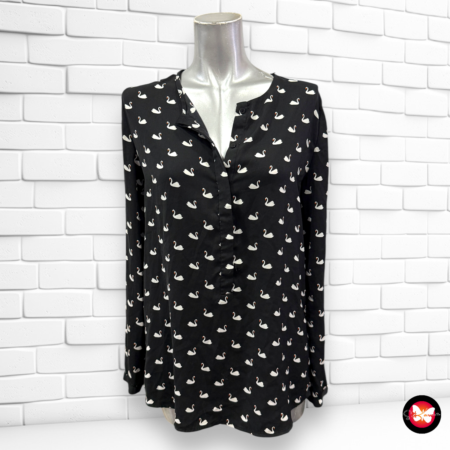 Blusa de patitos MANGO Talla XS