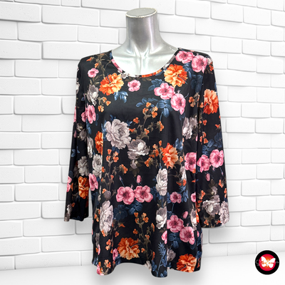 Blusa con estampado Talla 42