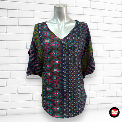 Blusa con estampado NATURA Talla S