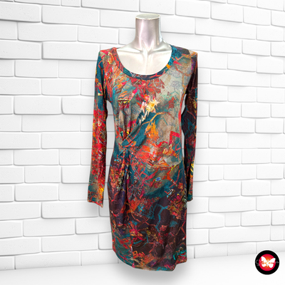 Vestido con drapeado DESIGUAL Talla M