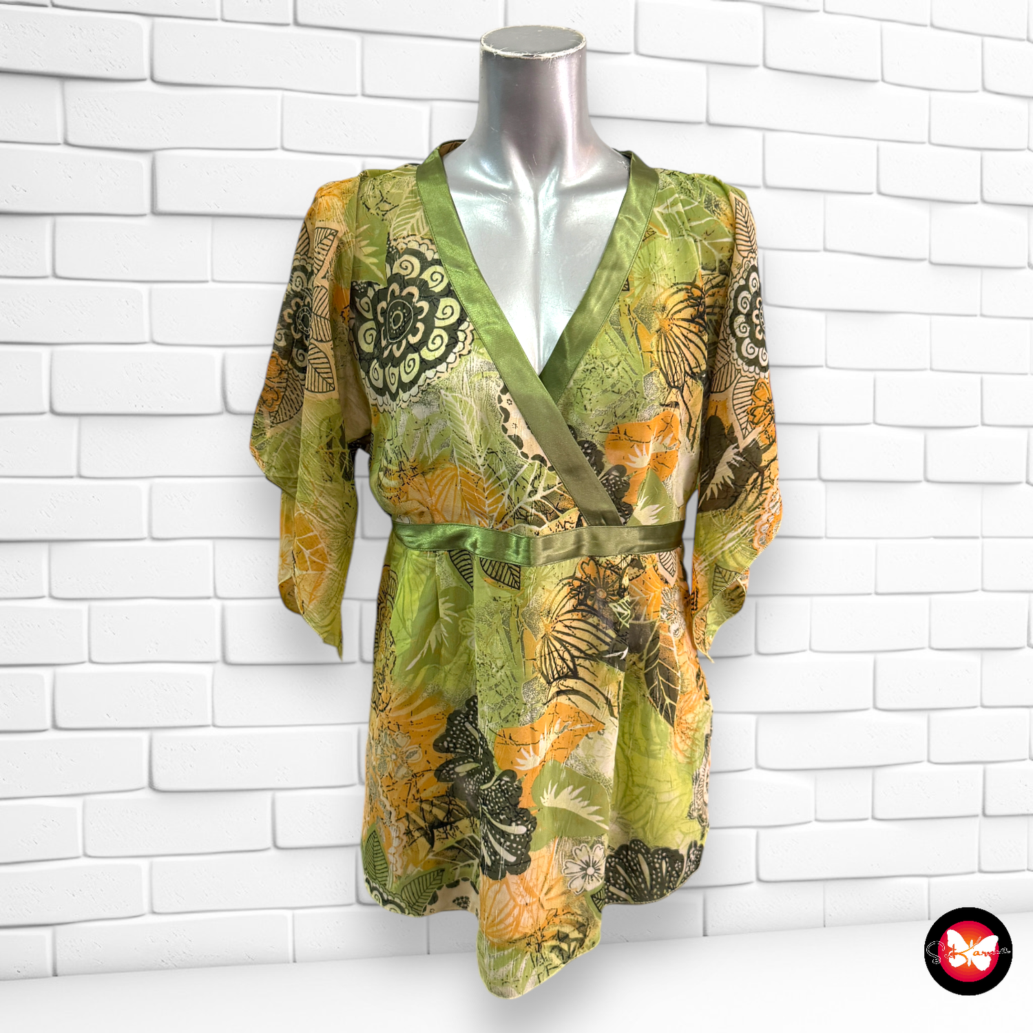 Blusa translúcida KITARA Talla 42