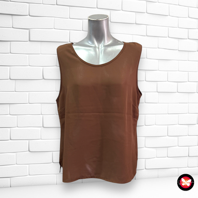 Blusa básica sin mangas Talla L/XL