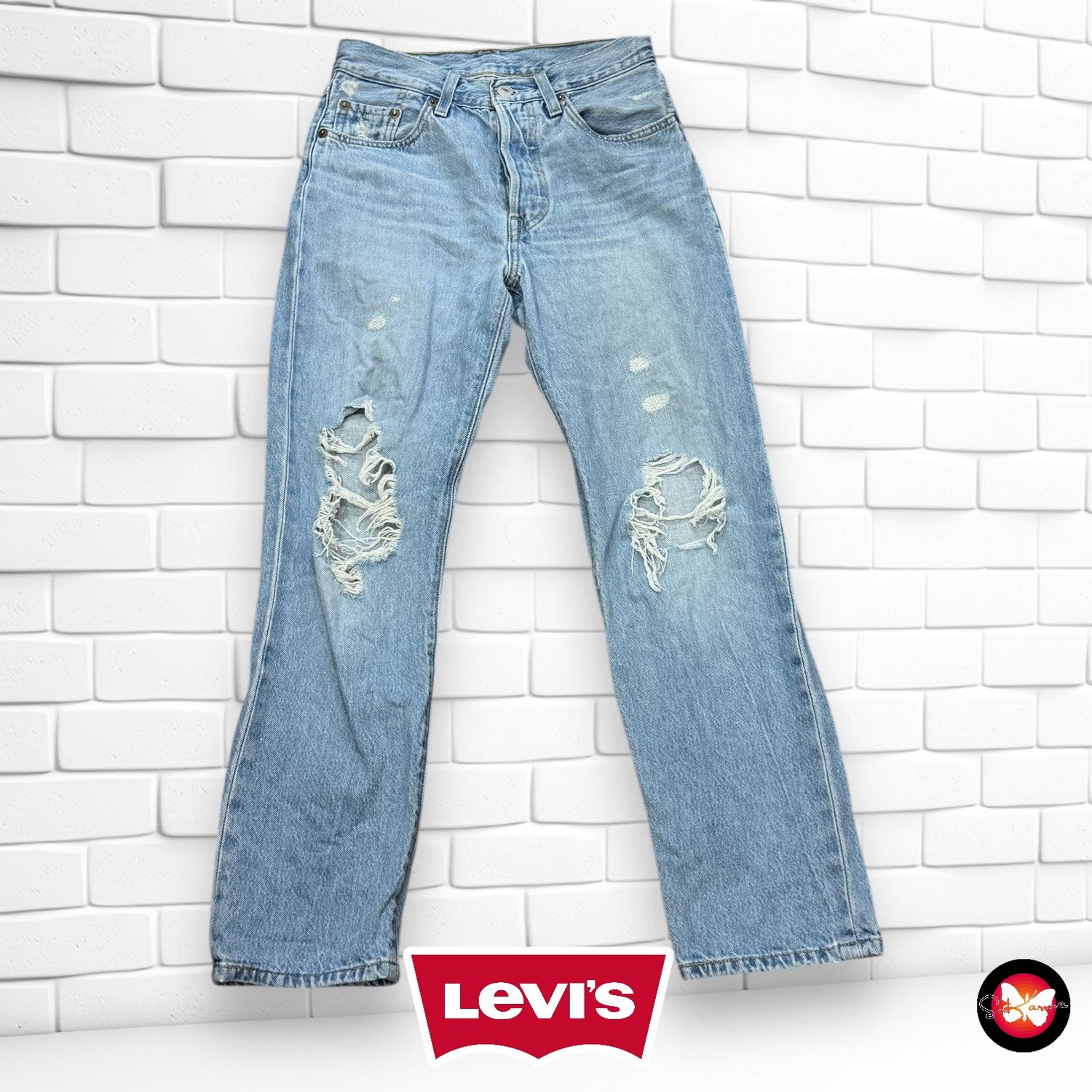 Pantalón vaquero LEVI´S 501 Talla W24 L26 (Talla XS)