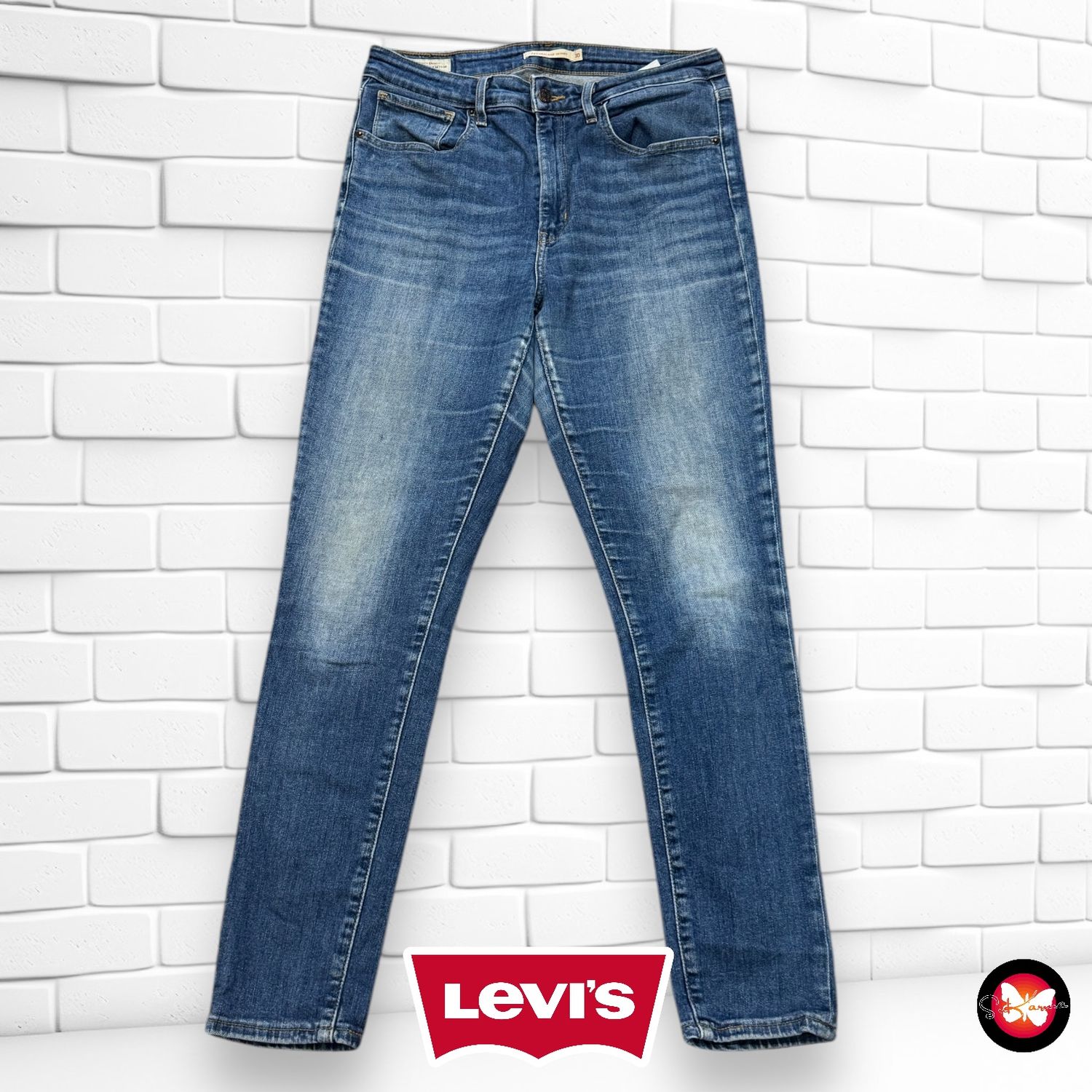 Pantalón vaquero HIGH RISE SKINNY · LEVI´S 721 Talla W30 (Talla L)