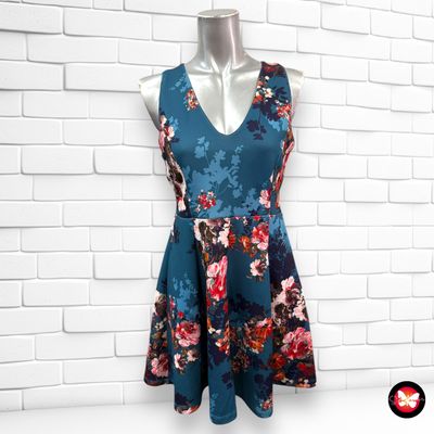 Vestido sin mangas con flores SENSE Talla S