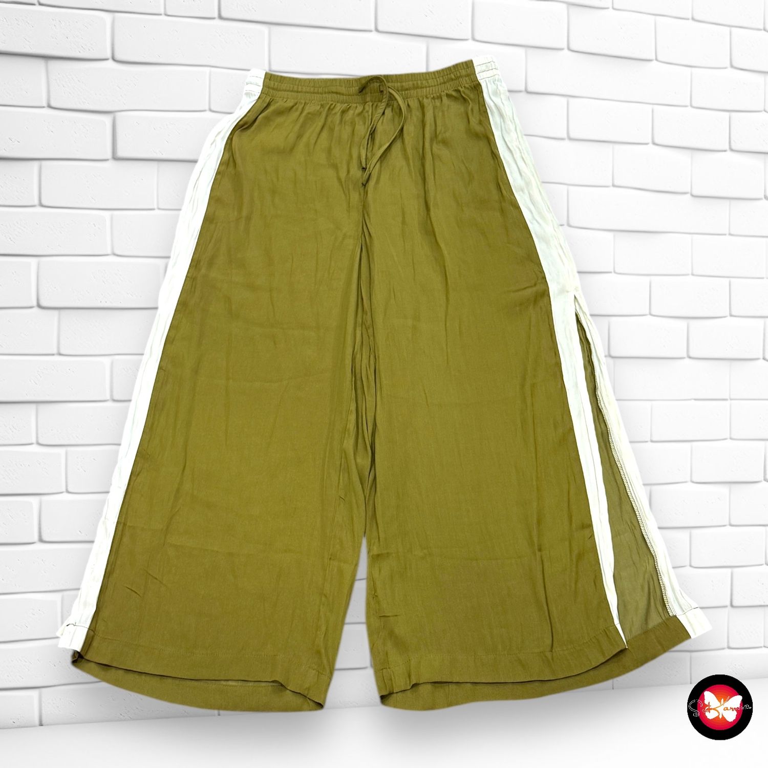 Pantalón sueltito con abertura UNDIZ Talla M