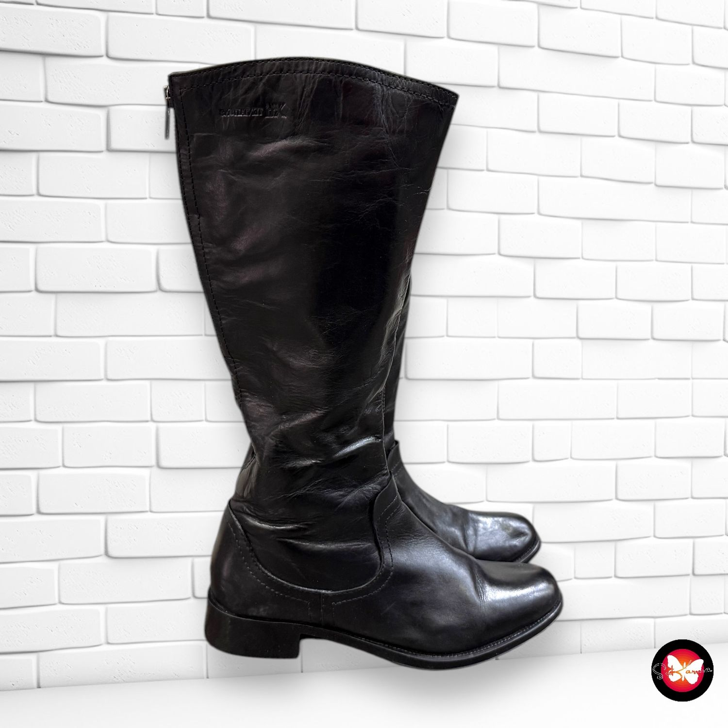 **SALES** Botas de piel de caña alta XTI T40