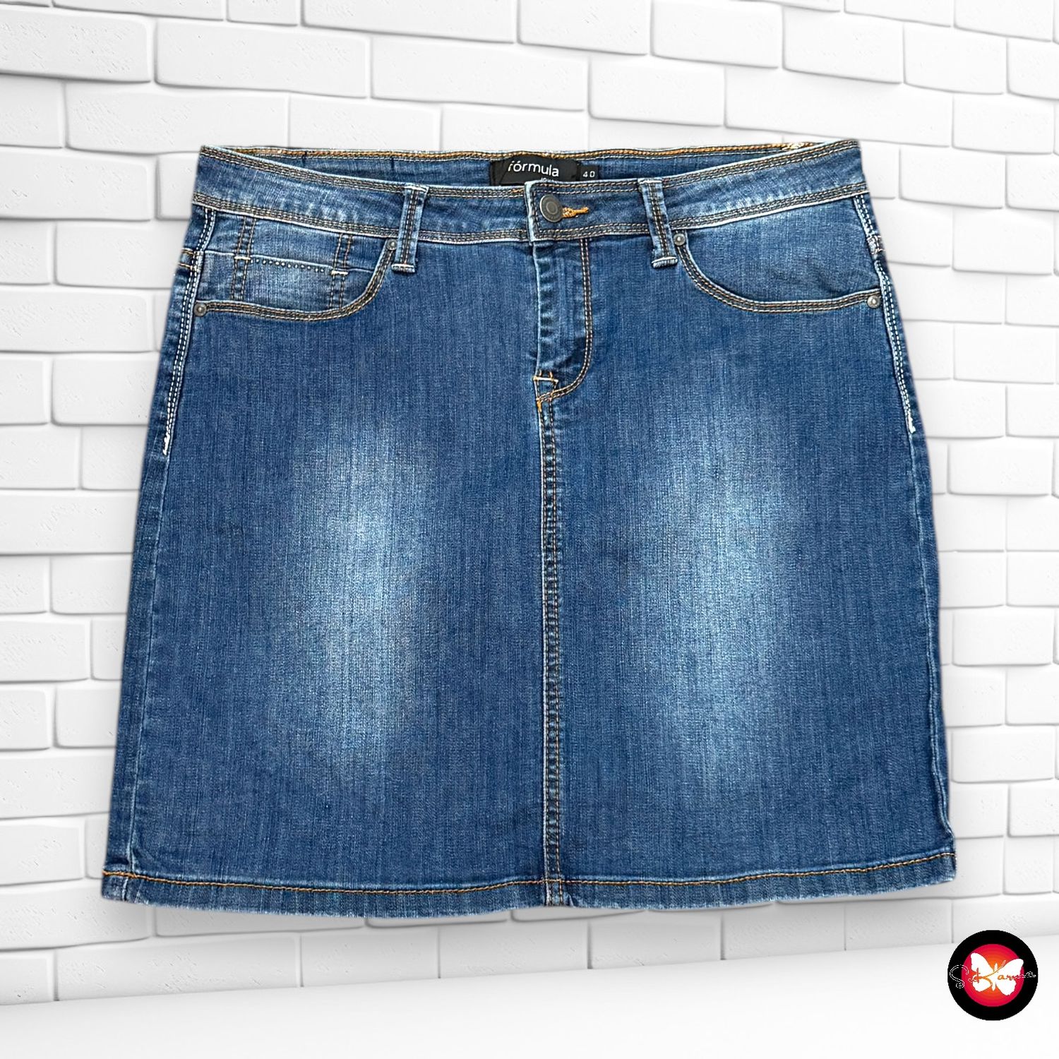 Falda vaquera FORMULA JOVEN Talla 40