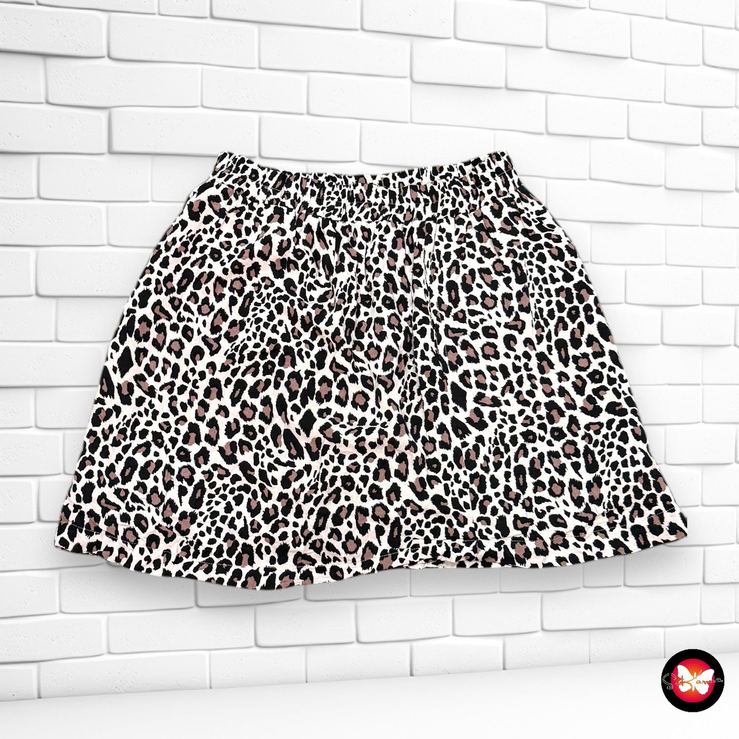 Falda de animal print CATWALK Talla S