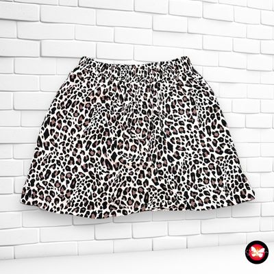 Falda de animal print CATWALK Talla S
