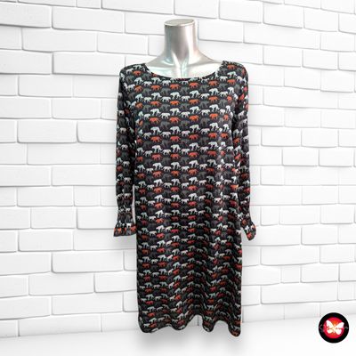 Vestido estampado animalitos FREEBIRD Talla S