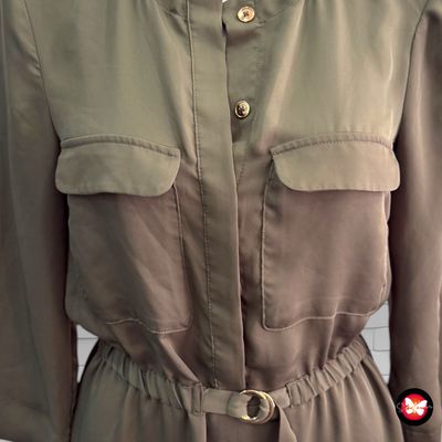 Vestido sedoso H&amp;M Talla 34