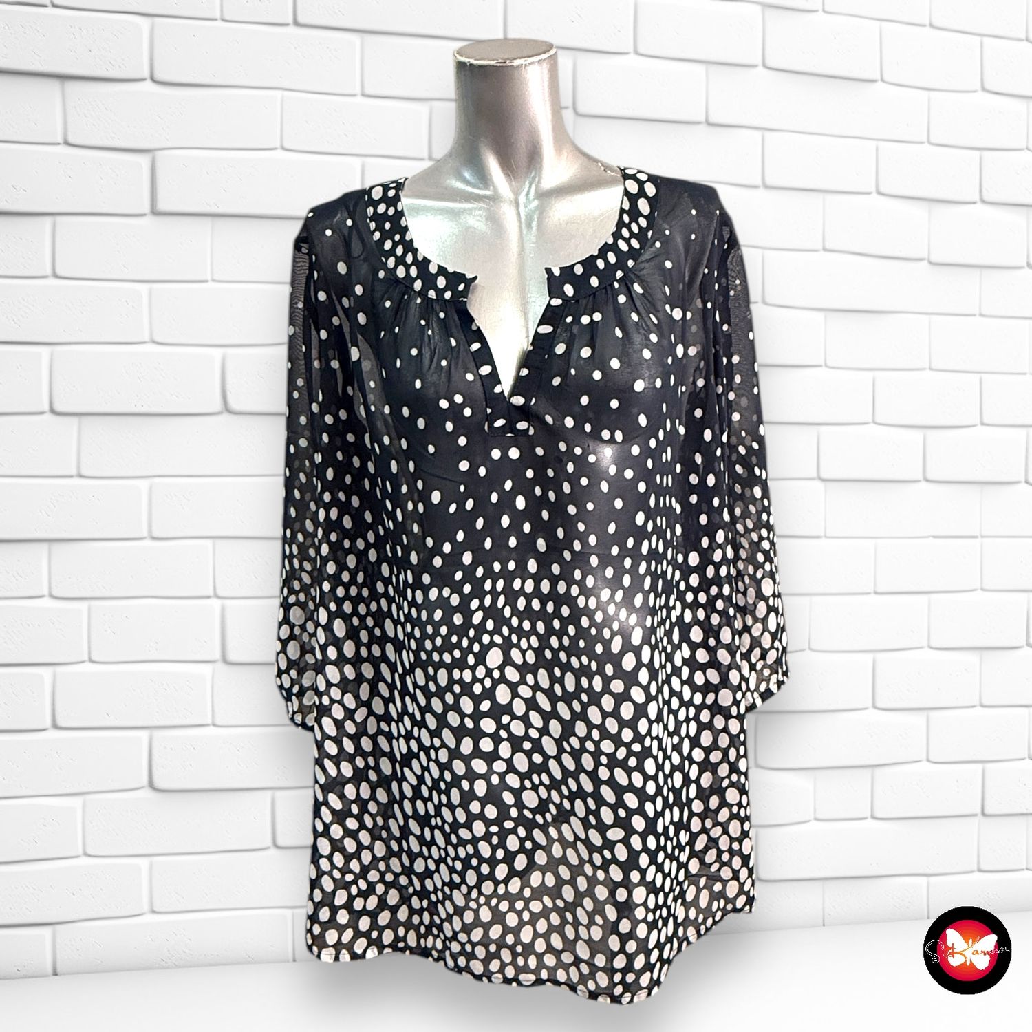 Blusa con efecto degradado BPC Talla 44