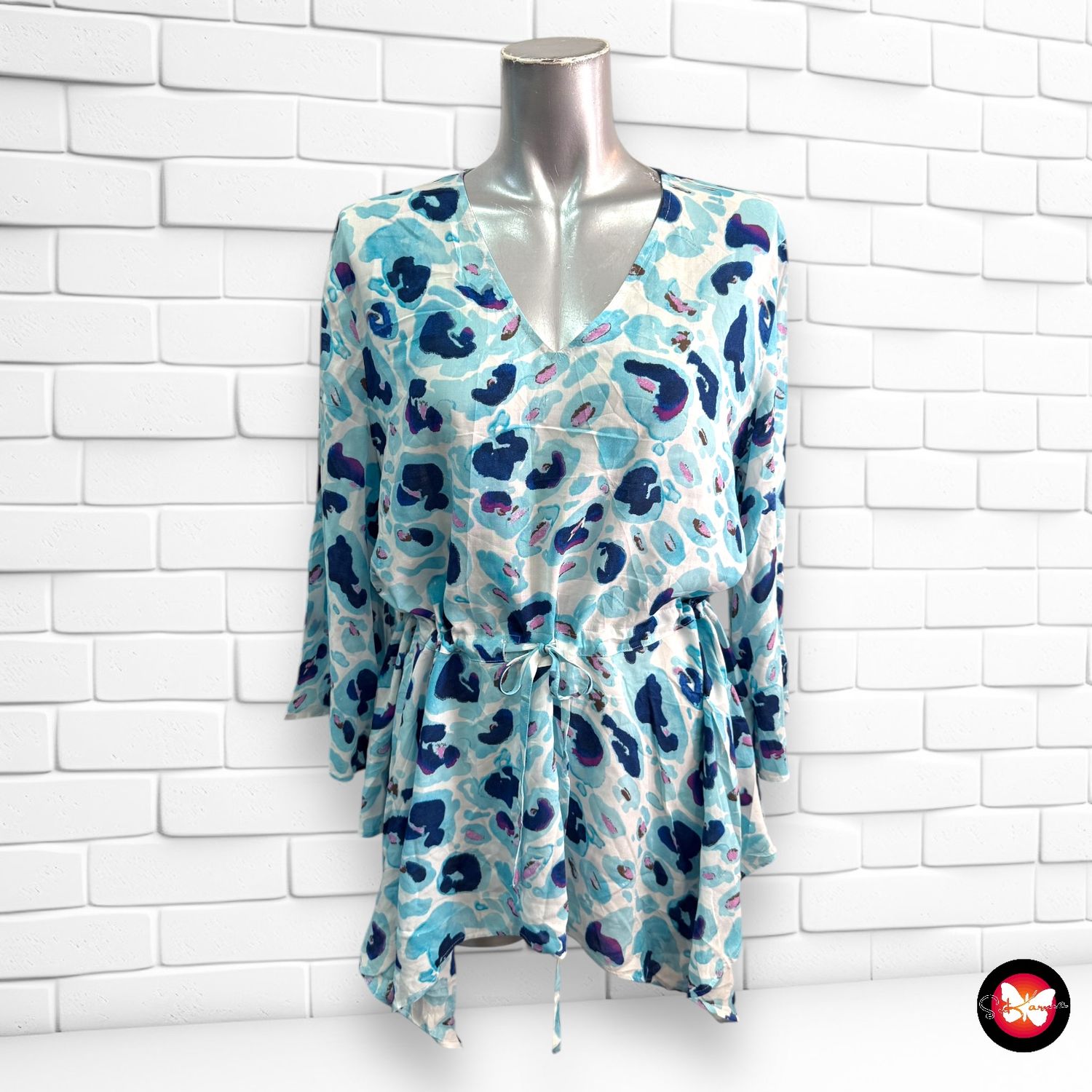 Blusa de animal print Talla L/XL