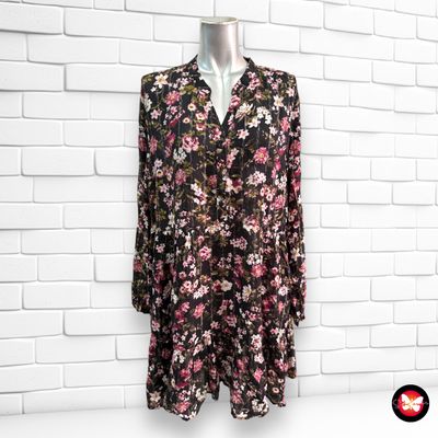 Vestido de florecitas con lurex JANINA Talla 40