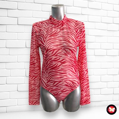 Body translúcido de animal print PRIMARK Talla S