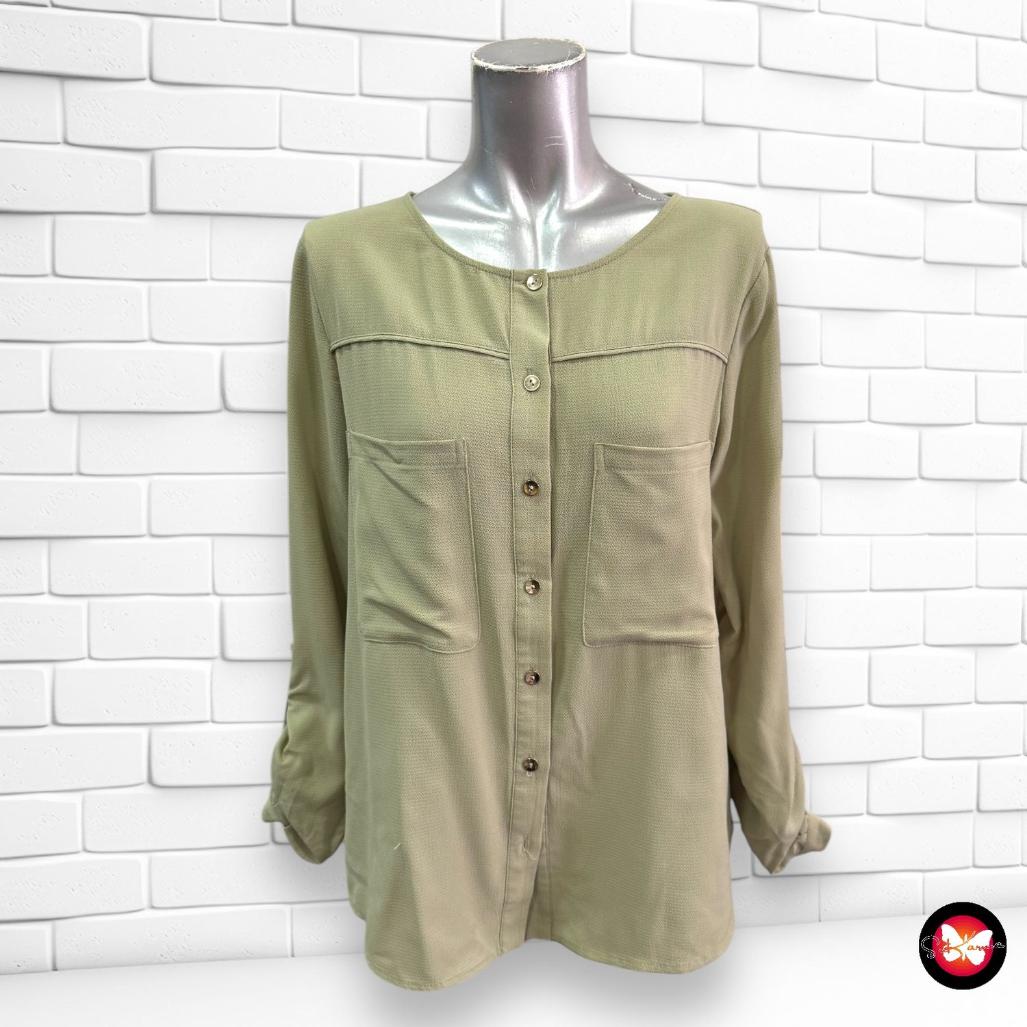Camisa básica MINT&amp;BERRY Talla 38