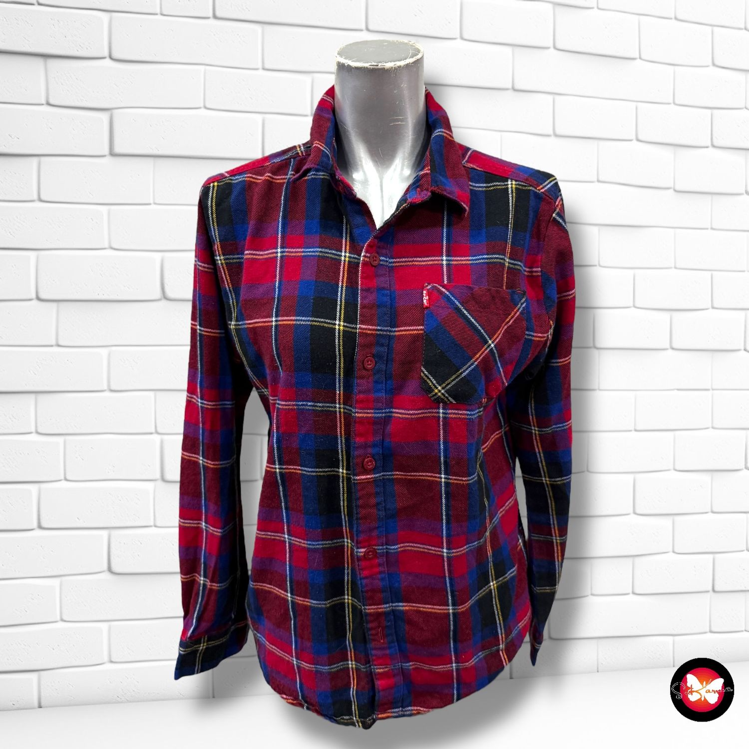 Camisa de cuadros LEVI´S Talla 14 Años