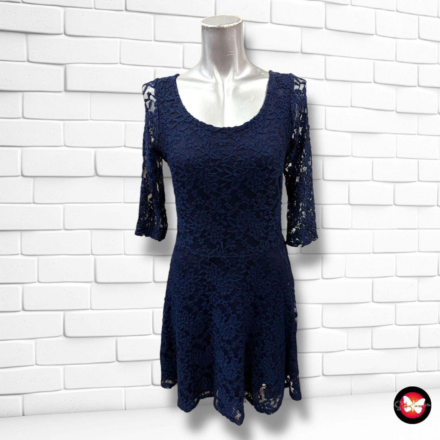 Vestido de encaje HOLLISTER Talla M