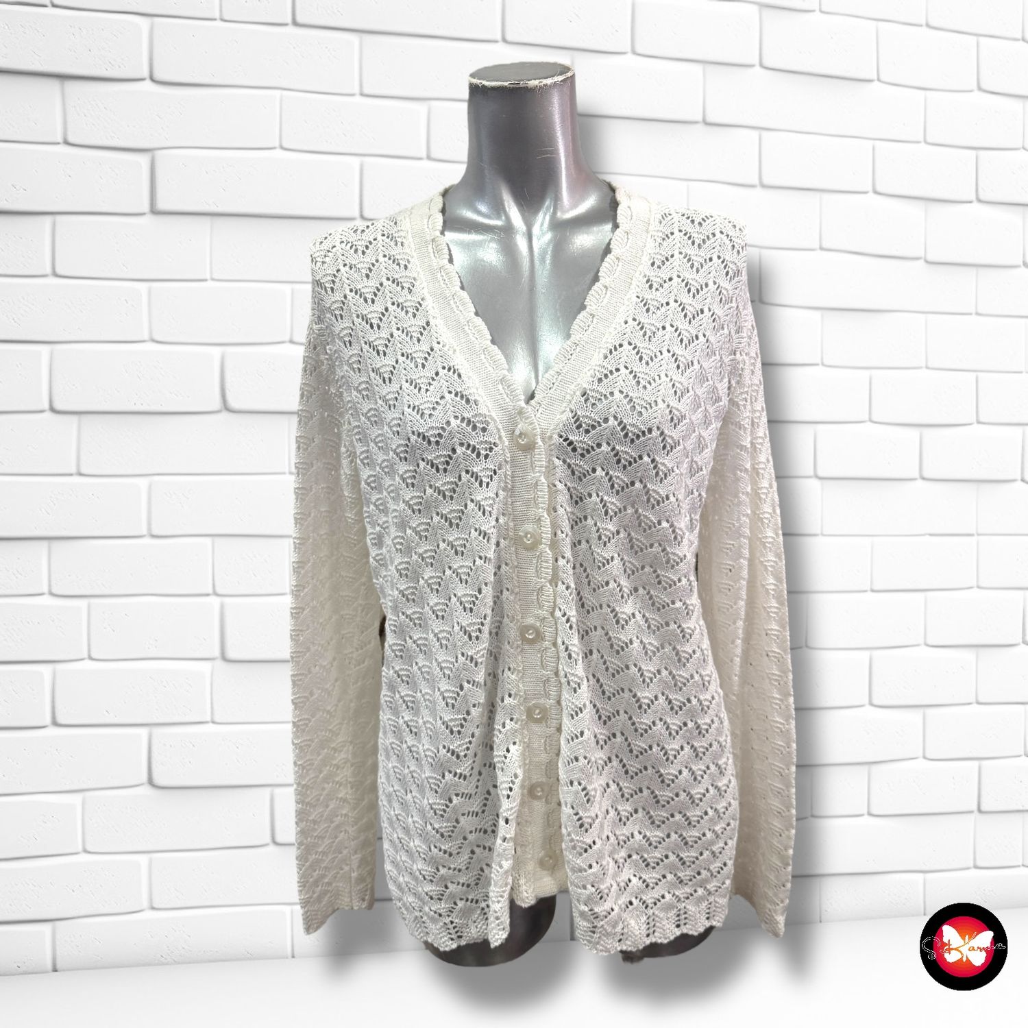 Chaqueta de ganchillo Talla L
