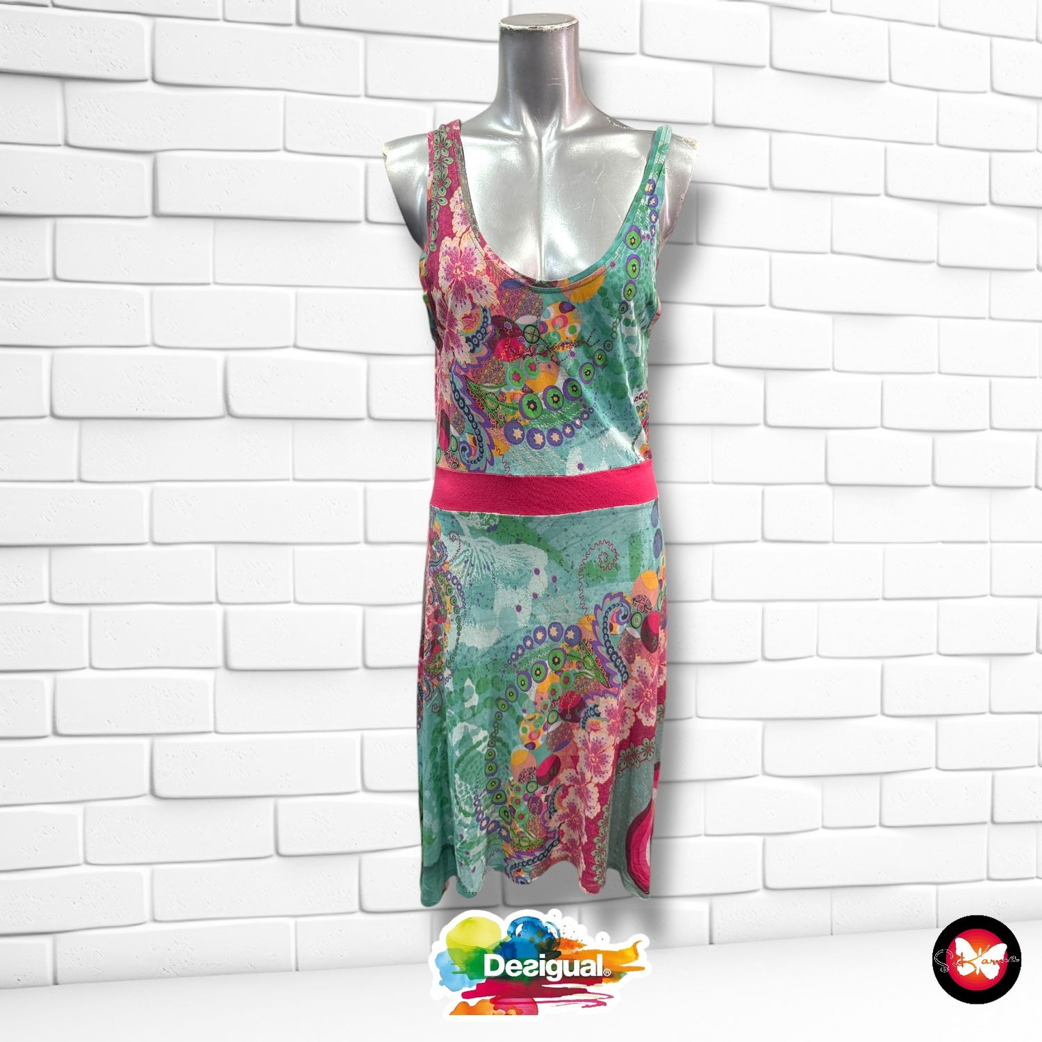 Vestido DESIGUAL Talla XL