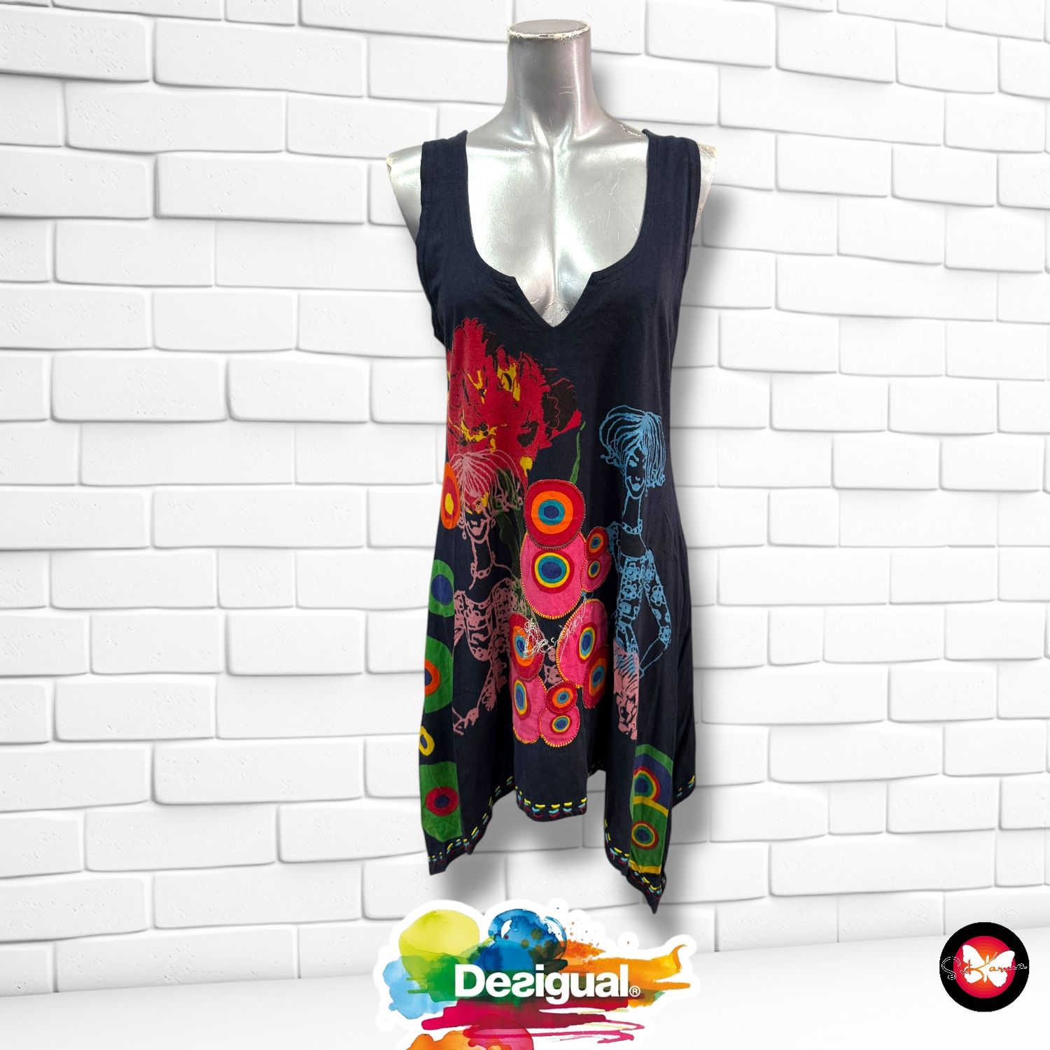 Vestido DESIGUAL Talla L