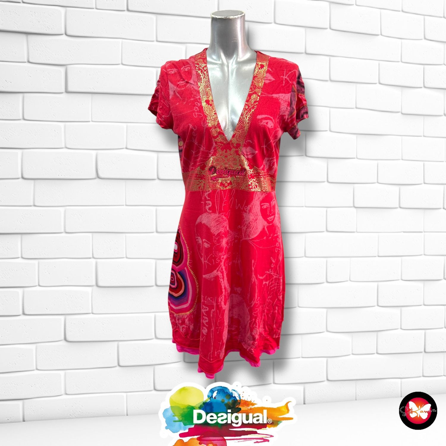Vestido DESIGUAL Talla L