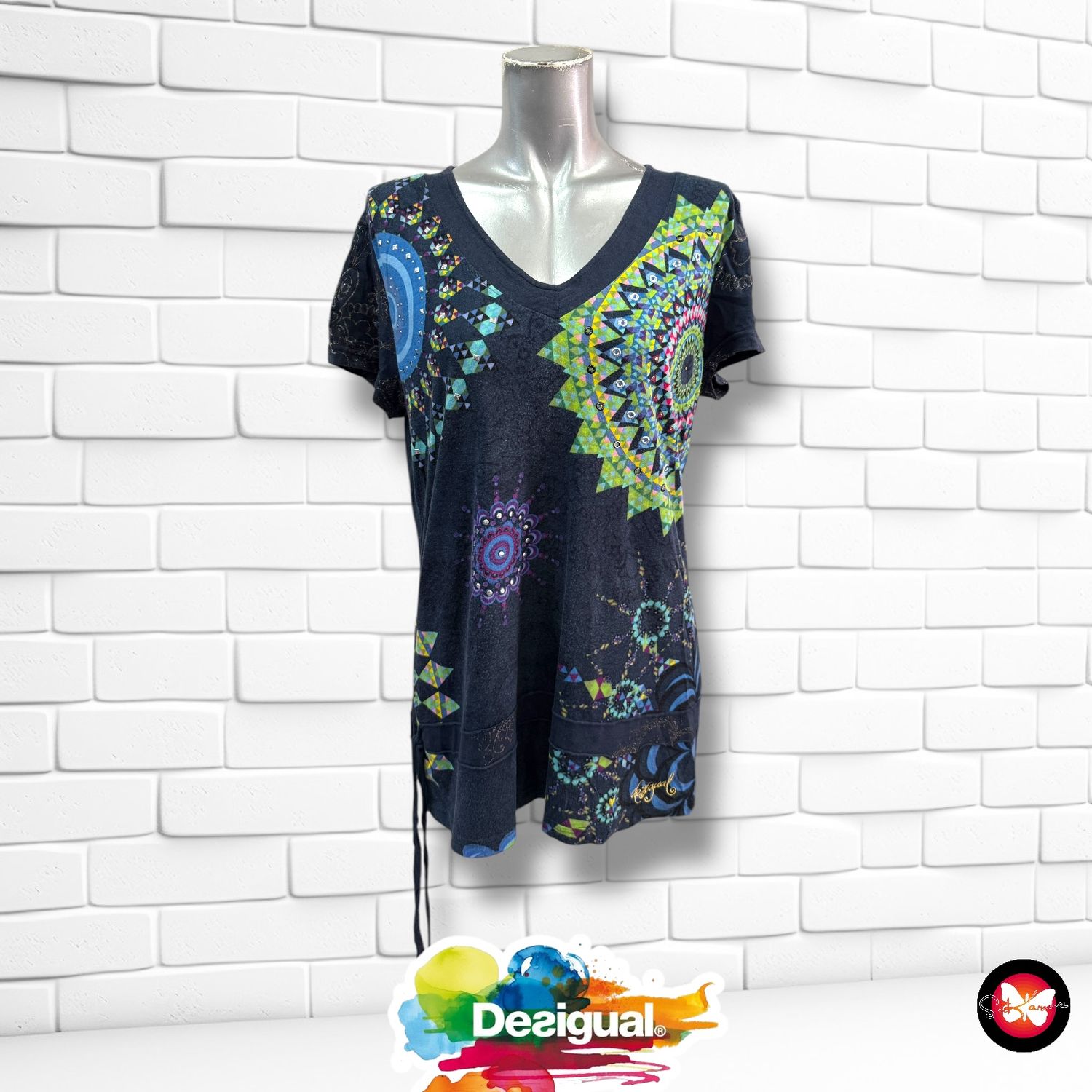 Camiseta DESIGUAL Talla XL