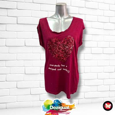 Camiseta DESIGUAL Talla M/L