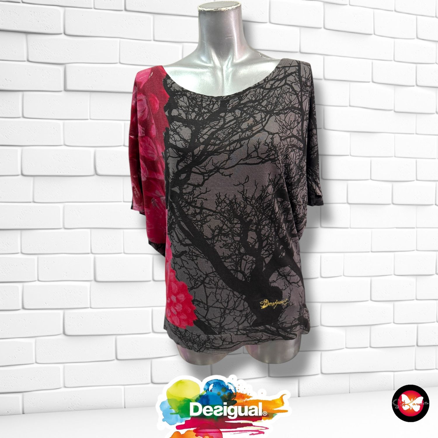 Camiseta DESIGUAL Talla S