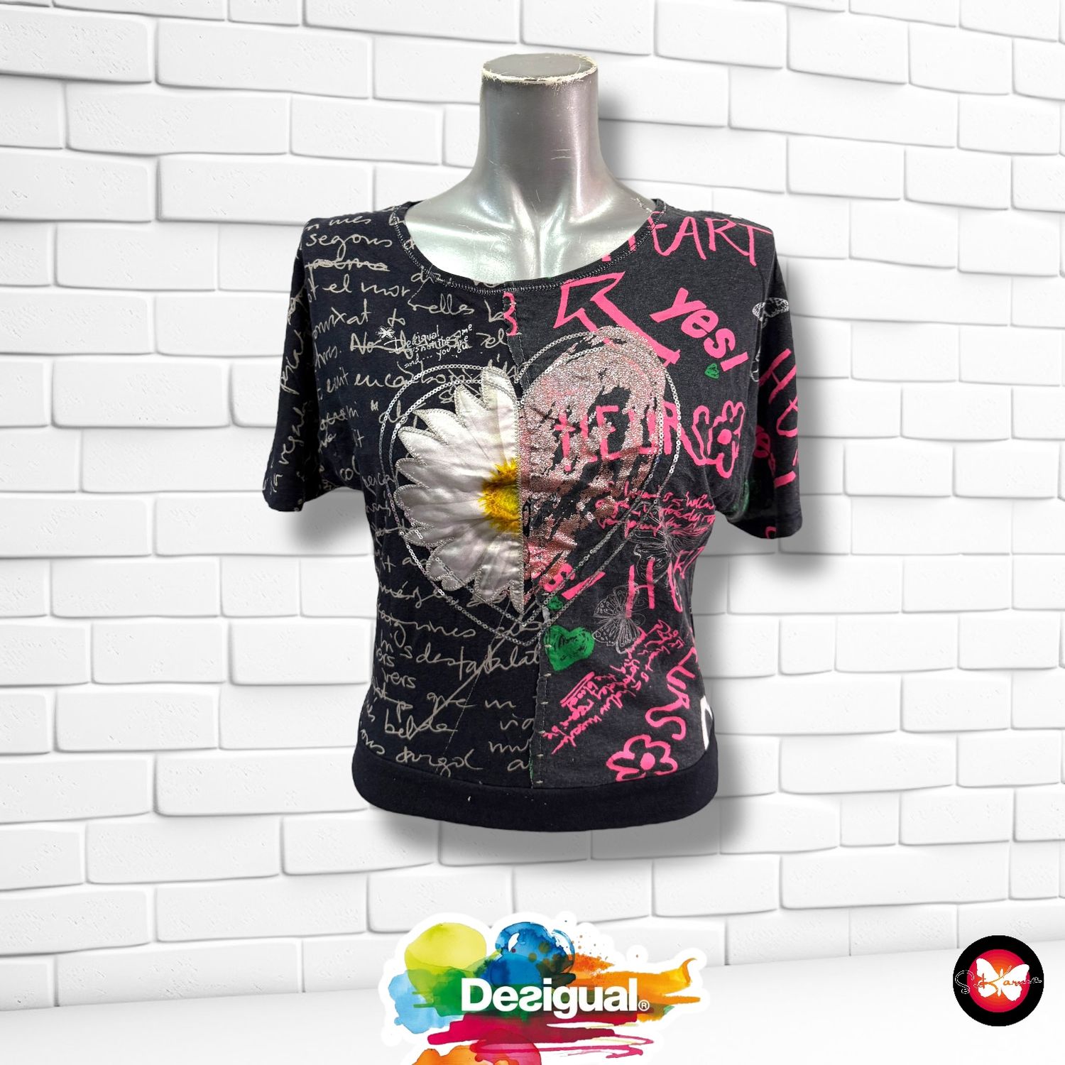 Camiseta DESIGUAL Talla 9-10 AÑOS