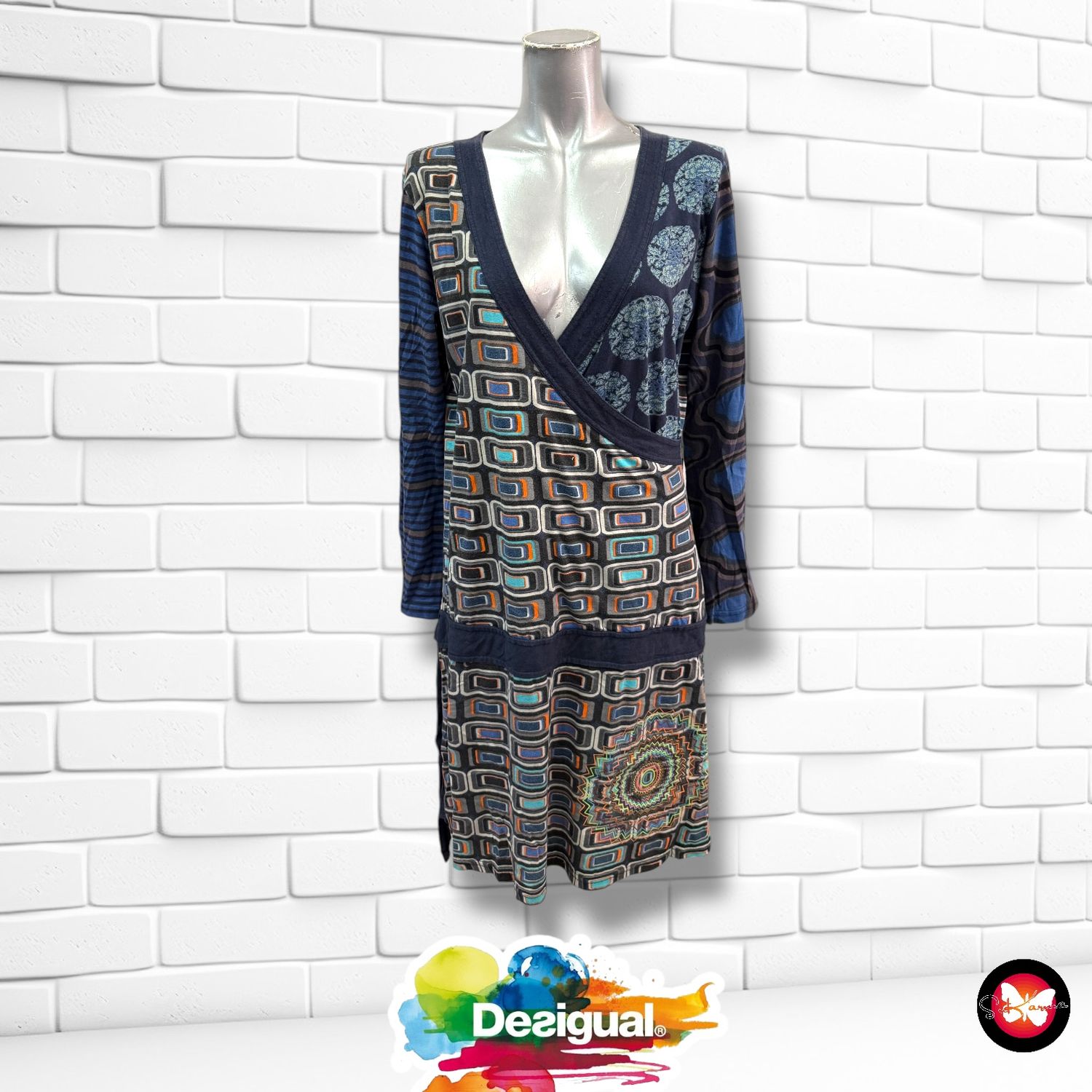 Vestido DESIGUAL Talla XL