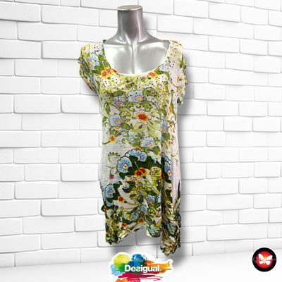 Blusa larga DESIGUAL Talla L