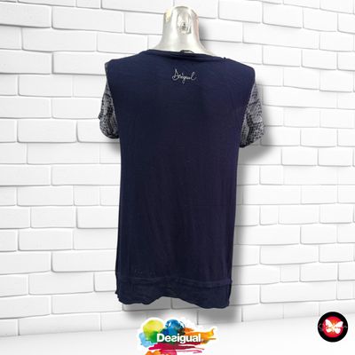 Camiseta con estampado DESIGUAL Talla S