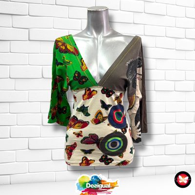 Camiseta con estampado DESIGUAL Talla XS