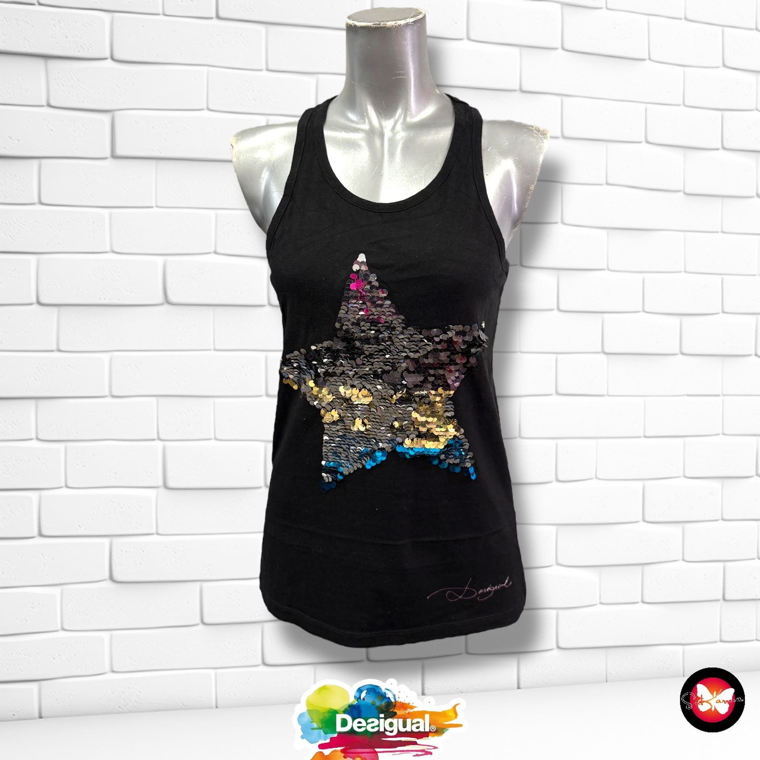 Camiseta con estampado DESIGUAL Talla 13/14 Años