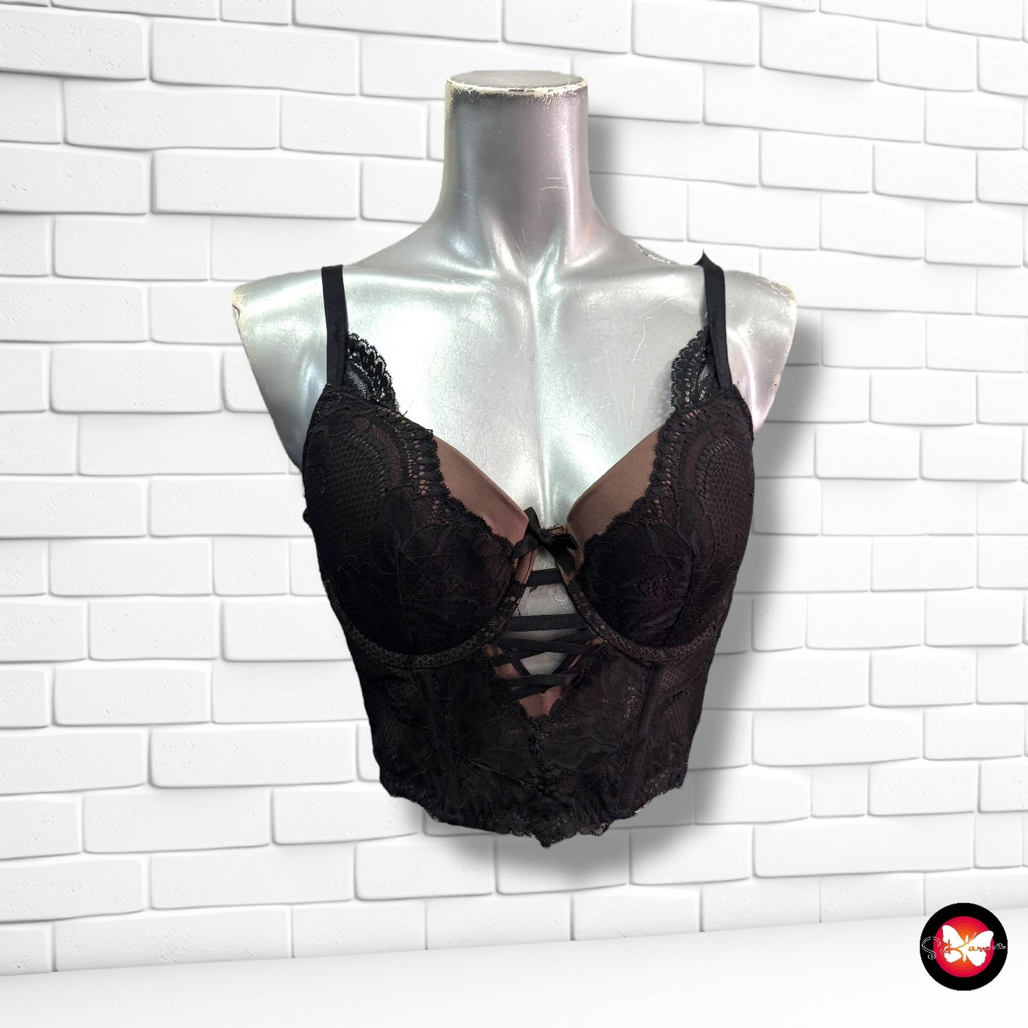 Corsé encaje Talla S/M Tasa C
