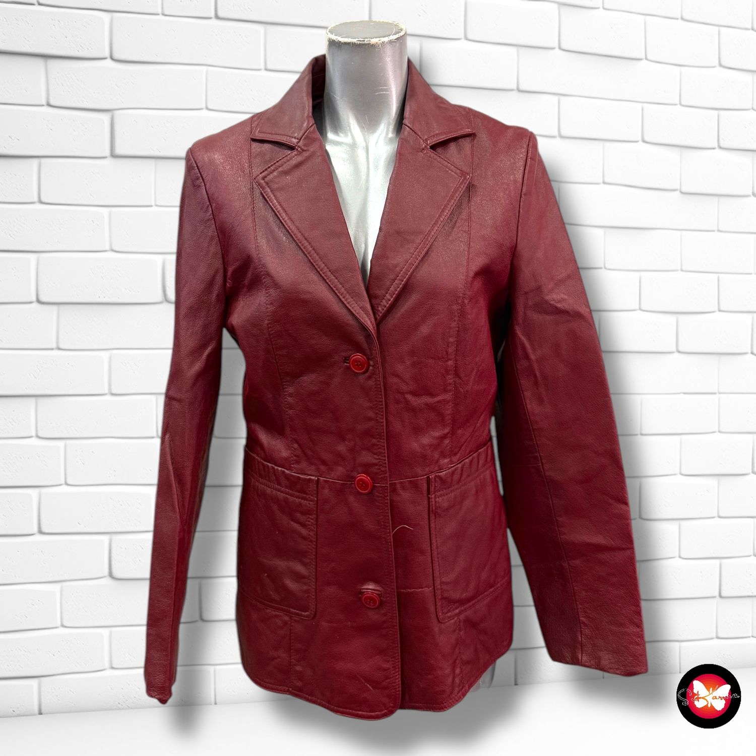 Cazadora de piel COLLECTION CHALICE Talla 36