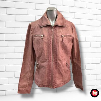 Cazadora de piel sintética DESIGNERS Talla 38