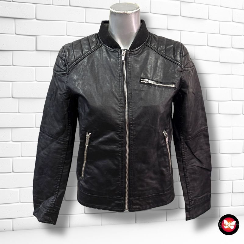 Cazadora de piel sintética H&amp;M Talla 10/11 Años
