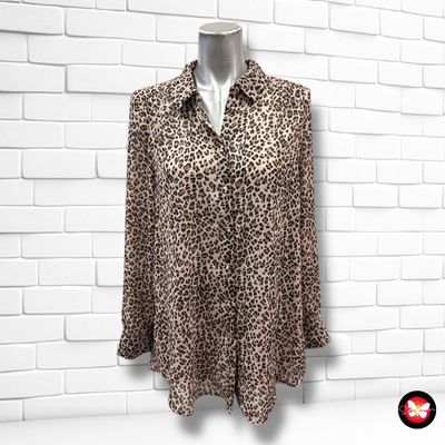Camisa de manga larga animal print VERO MODA Talla XS (grande)