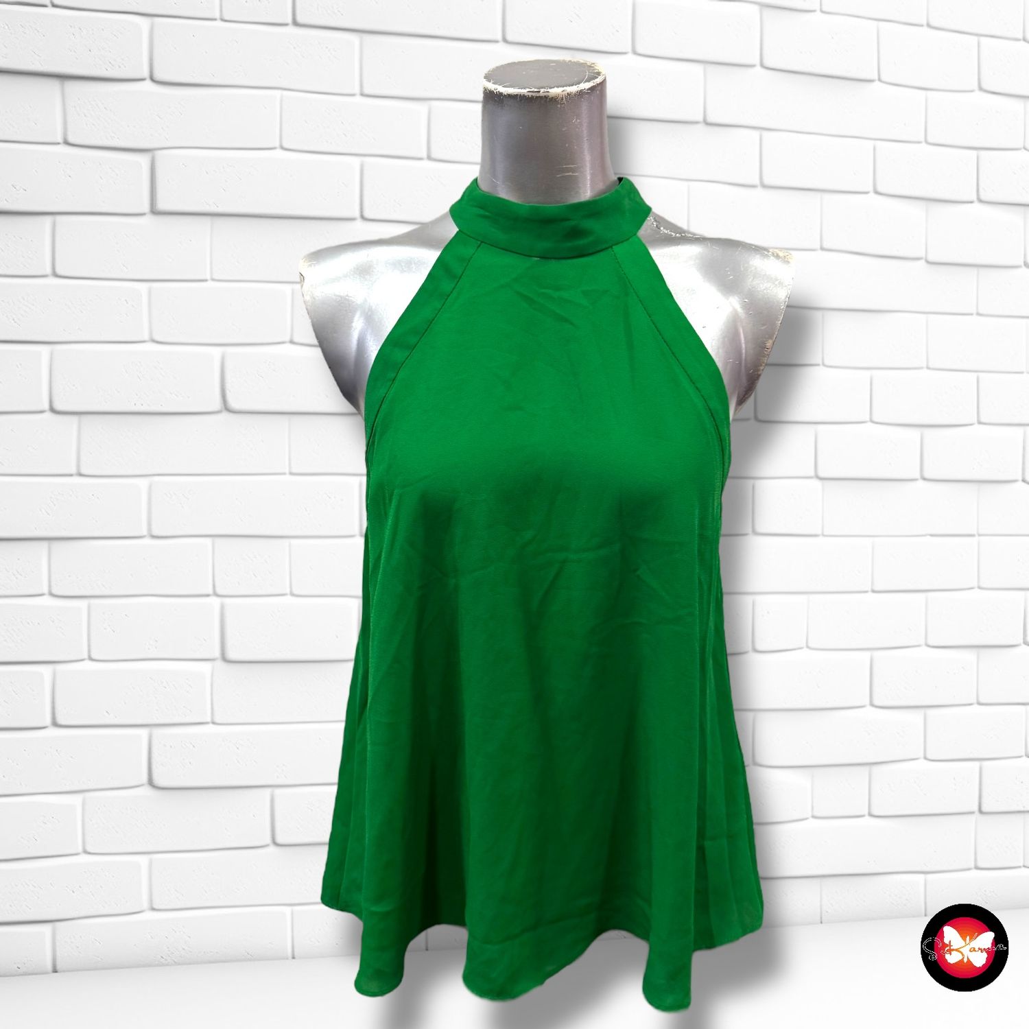Blusa halter ZARA TRAFALUC Talla XS