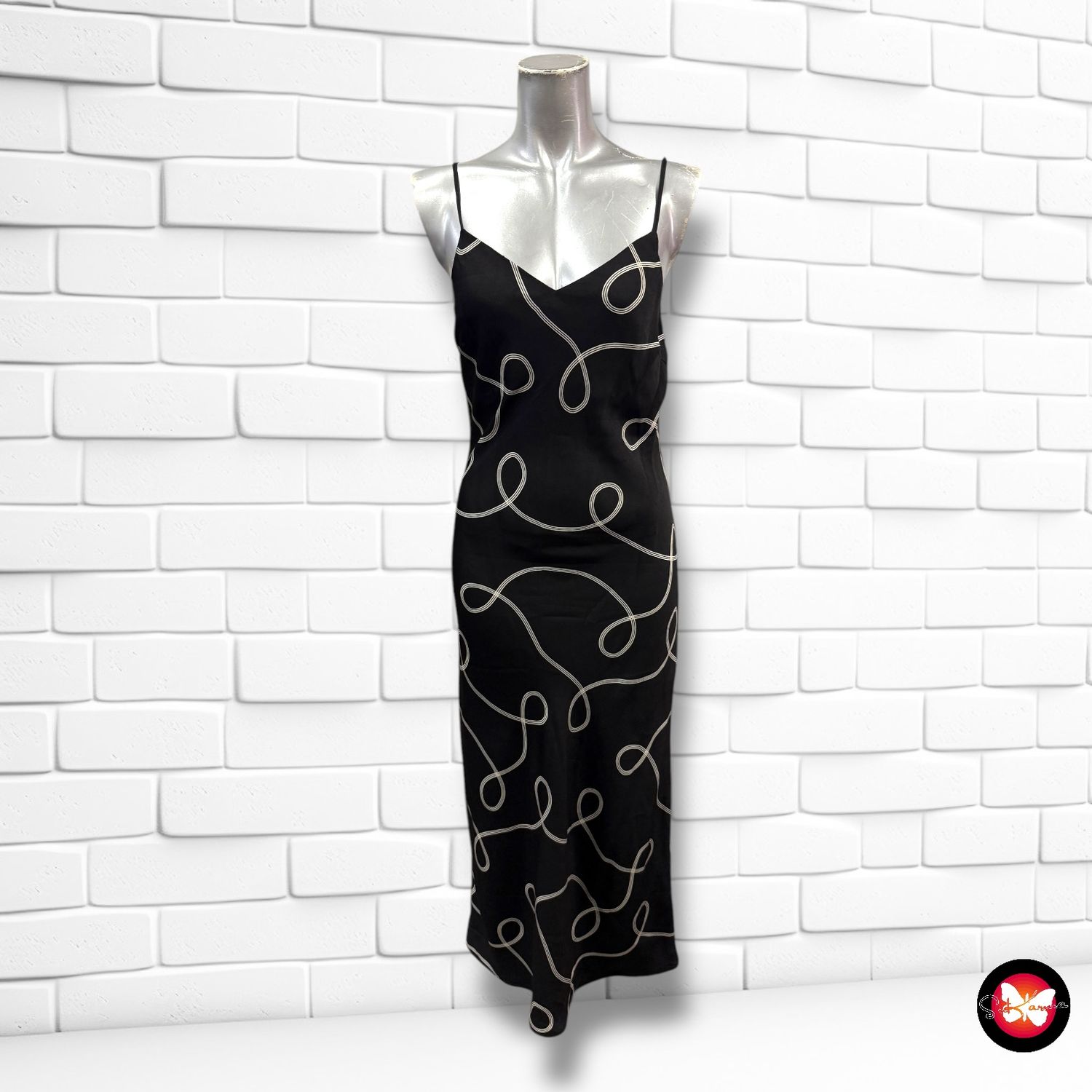 Vestido lencero largo PRIMARK Talla 2XS